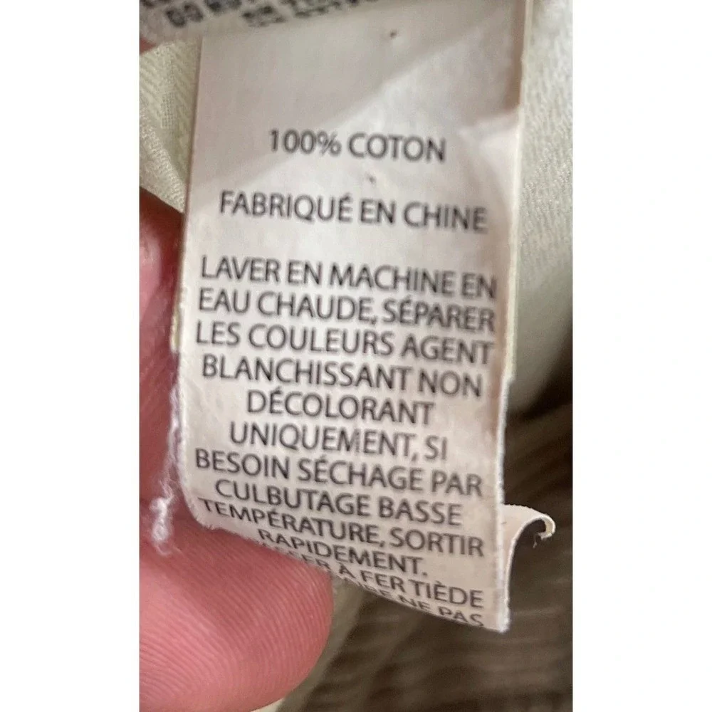 L.L. Bean Classic Fit Corduroy Pants Tan Pleated Straight Leg 36x32
